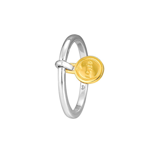 CKK Ring Medallion of Love  925 sterling silver